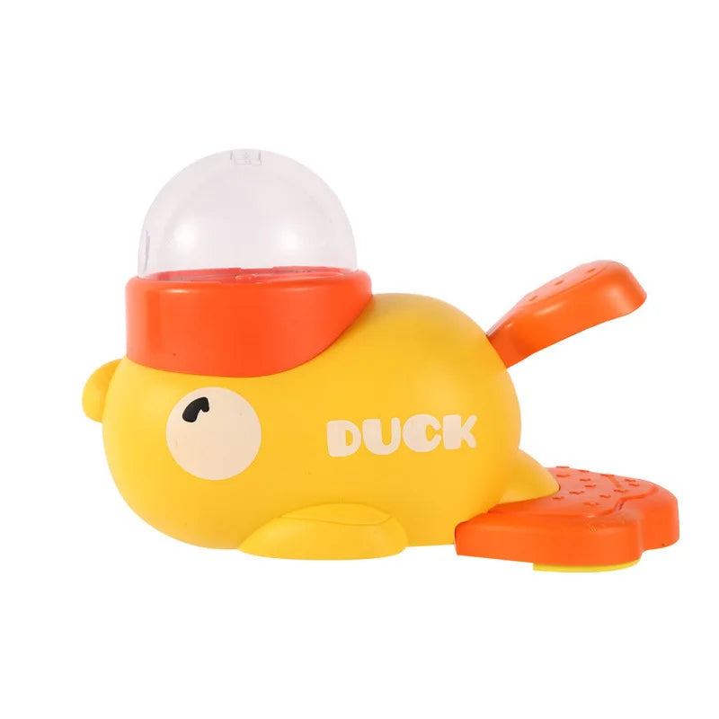 Charming Duck Design Pet Food Dispenser - Engaging Automatic Puzzle Feeder for Dogs and Cats
