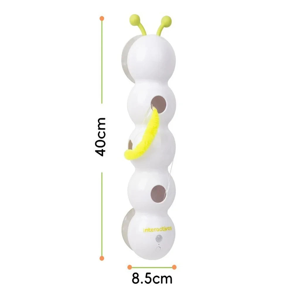 Caterpillar Motion-Activated Interactive Toy for Cats - Engage Your Feline Friend in Playtime Fun