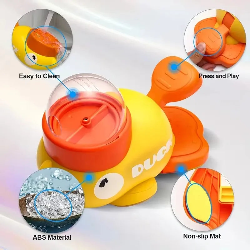 Charming Duck Design Pet Food Dispenser - Engaging Automatic Puzzle Feeder for Dogs and Cats