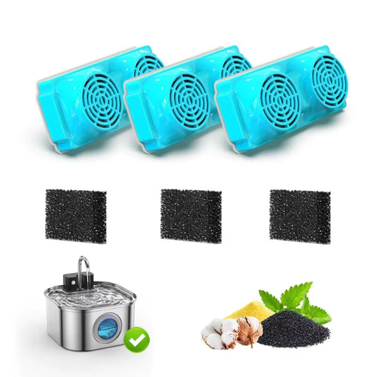 Replacement Filters for FlowFresh™ Stainless Steel Water Fountain