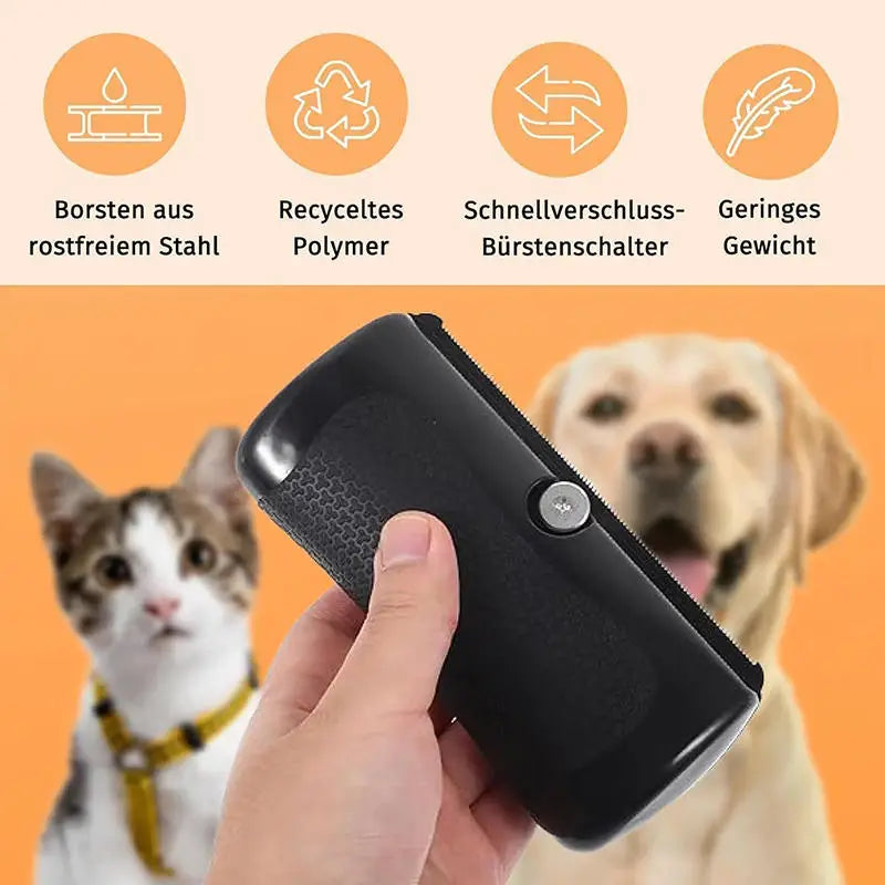 Ergonomic Professional Pet Deshedding and Grooming Brush for Dogs