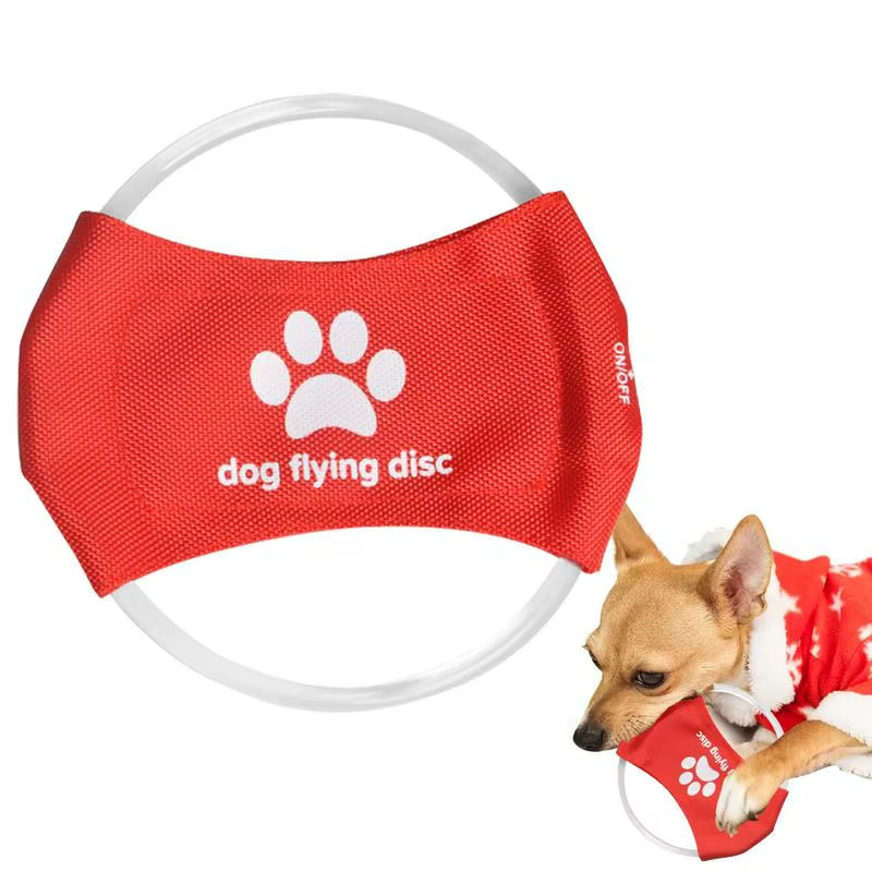 Illuminate Playtime: Glow in the Dark Flying Discs for Dogs