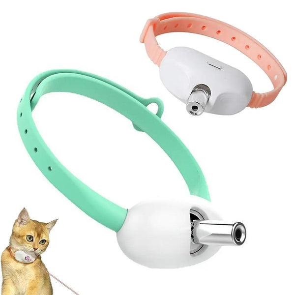 Pocket Laser Cat Play Collar