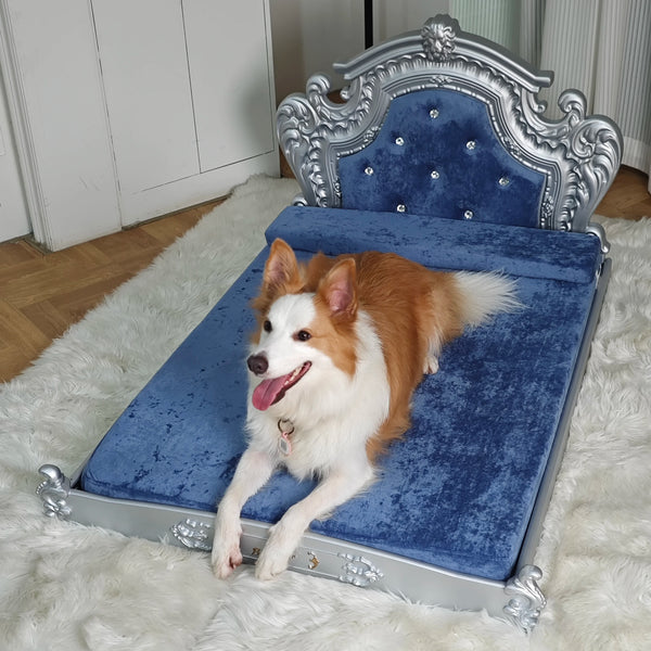 Cozy Headboard Luxury Pet Bed
