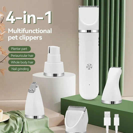 Transform Your Pet's Grooming Routine with the Professional 3 - in - 1 Electric Grooming Tool Set for Dogs and Cats - Clippers, Trimmer, and Shaver - Drift Lab